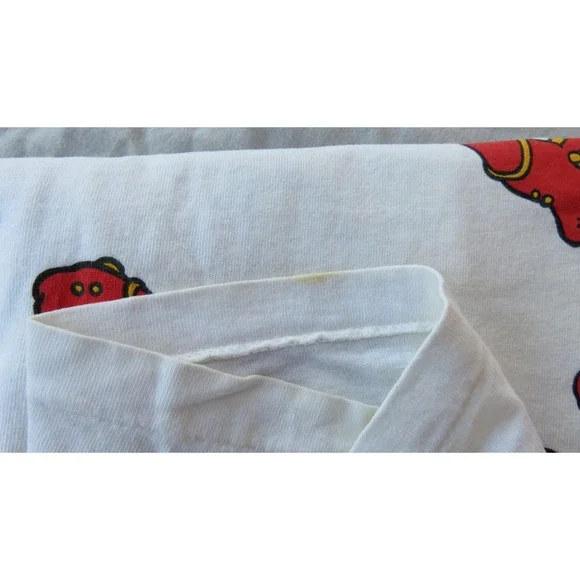 VTG 90s Cheshire Cat T Shirt Andazia Alice In Wonderland USA Made, Single Stitch